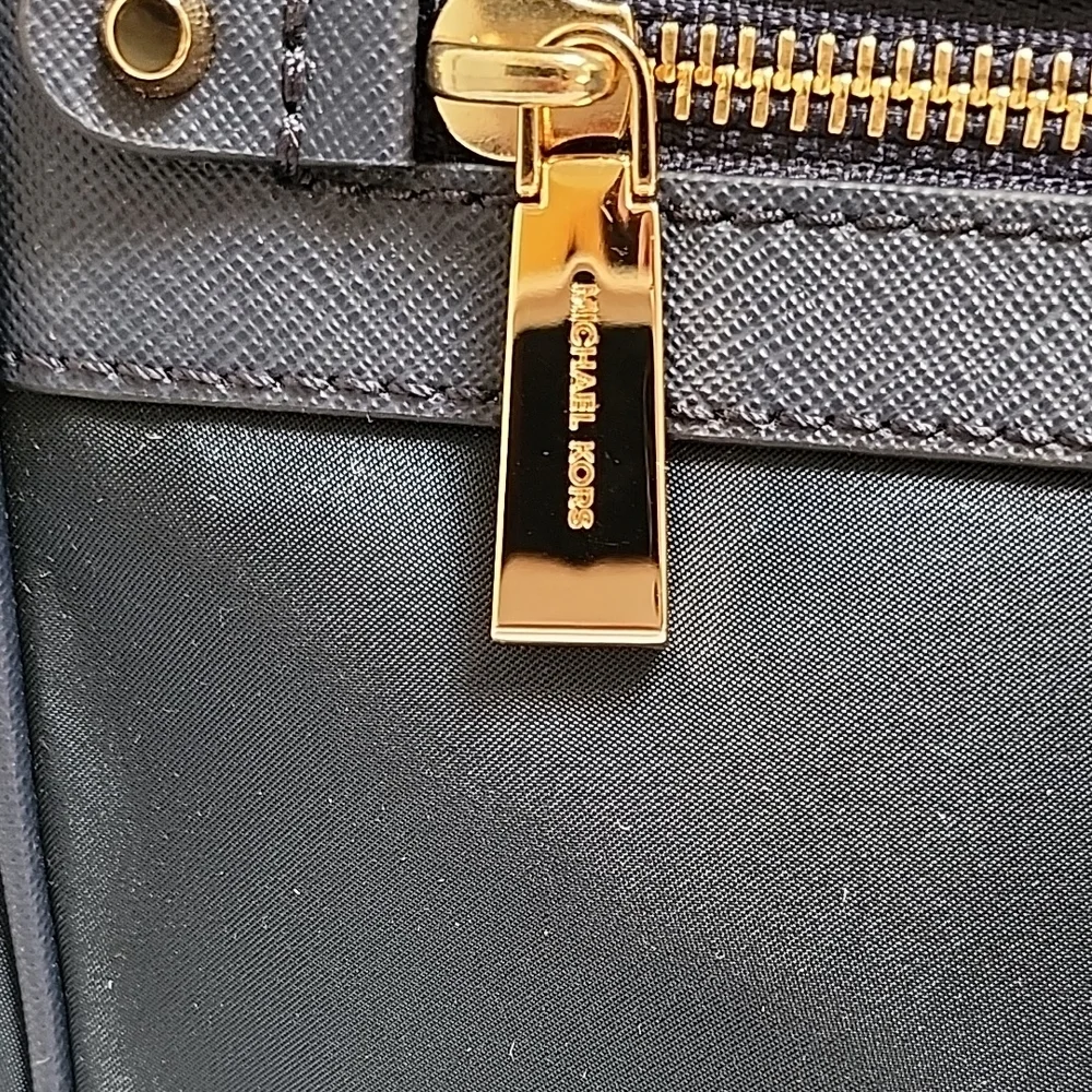 MICHAEL Michael Kors Navy Crossbody Bag with Gold Details